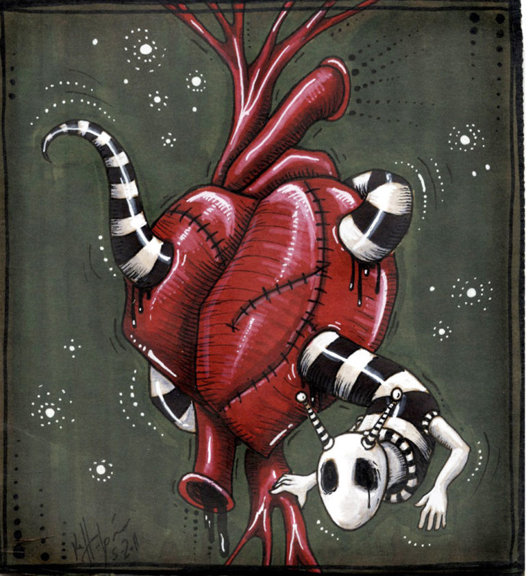 Kelly Halpin Art - Heartworm